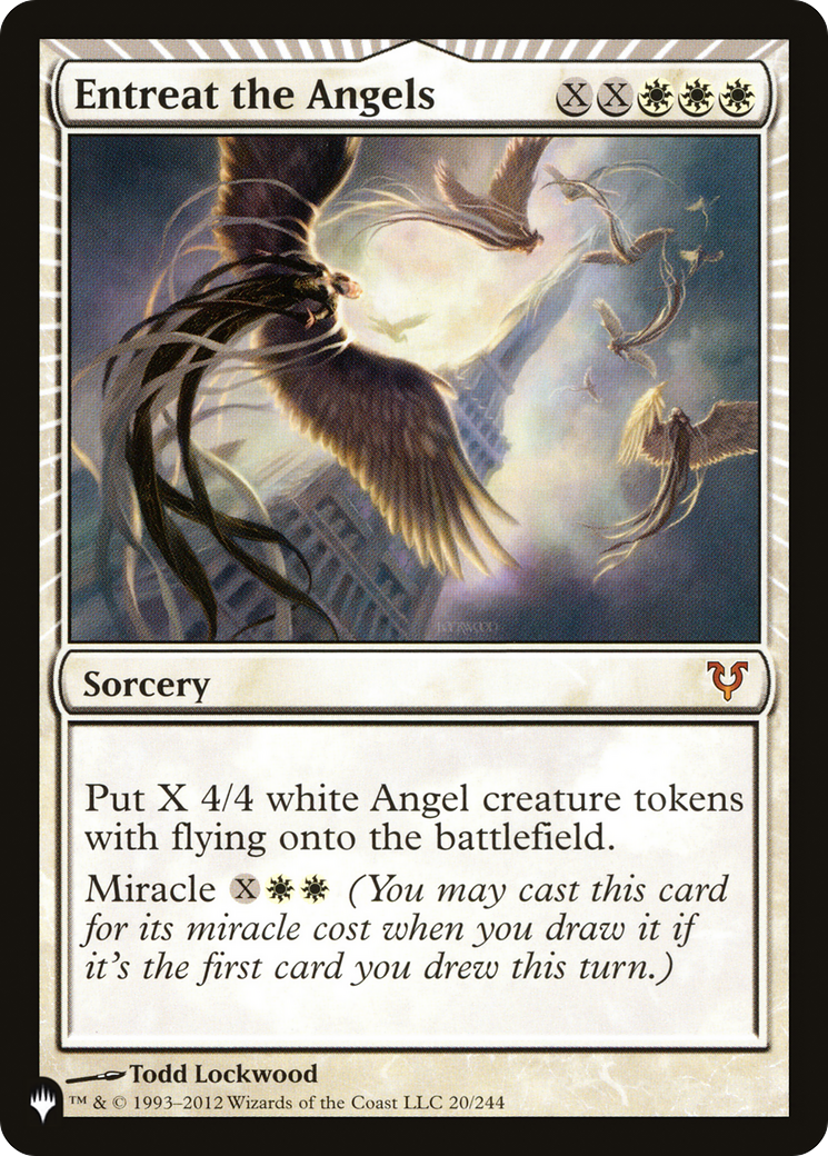Entreat the Angels [Secret Lair: Angels] - Magic: The Gathering - Card Brawlers | Quebec | Canada |