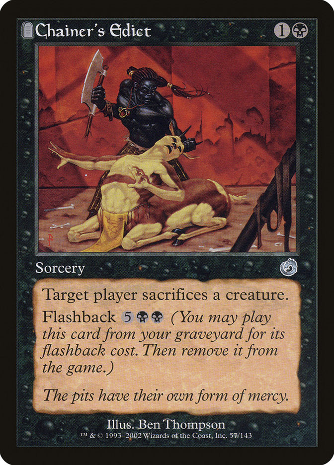 Chainer's Edict [Torment] - Magic: The Gathering - Card Brawlers | Quebec | Canada |
