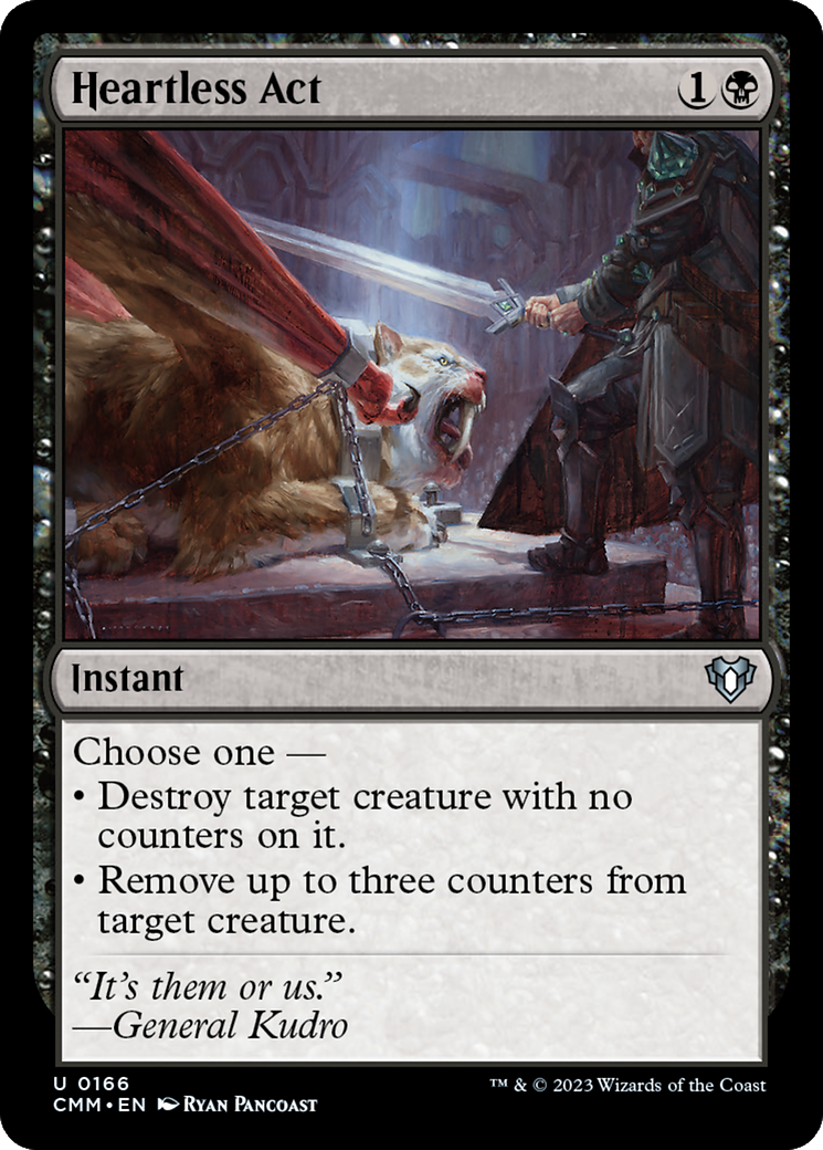 Heartless Act [Commander Masters] - Magic: The Gathering - Card Brawlers | Quebec | Canada |