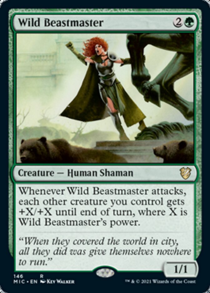 Wild Beastmaster [Innistrad: Midnight Hunt Commander] - Magic: The Gathering - Card Brawlers | Quebec | Canada |