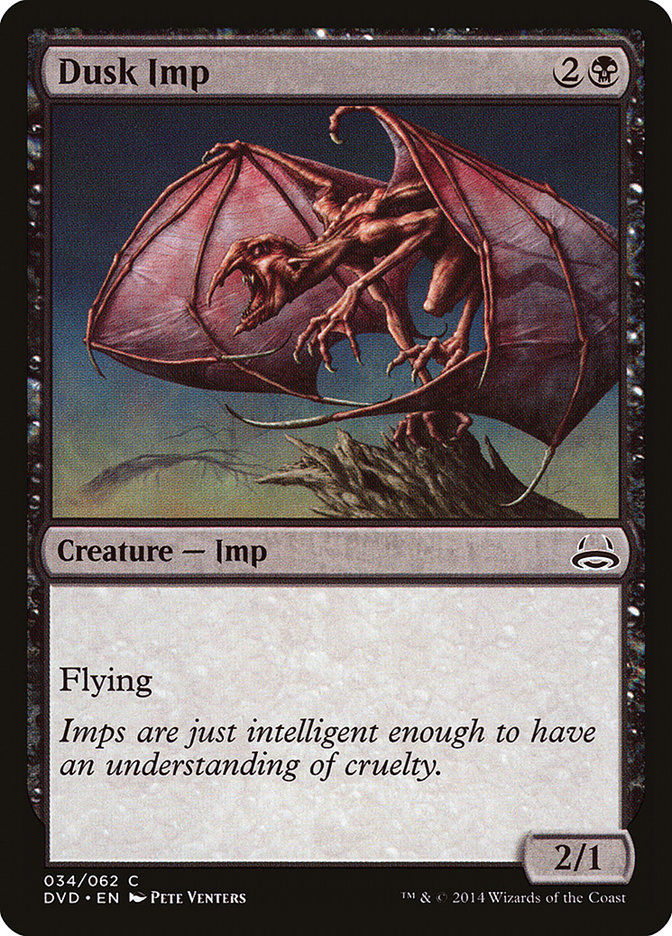 Dusk Imp (Divine vs. Demonic) [Duel Decks Anthology] - Magic: The Gathering - Card Brawlers | Quebec | Canada |