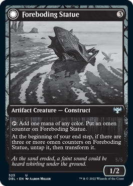 Foreboding Statue // Forsaken Thresher [Innistrad: Double Feature] - Magic: The Gathering - Card Brawlers | Quebec | Canada |
