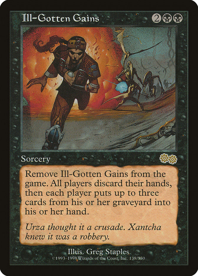 Ill-Gotten Gains [Urza's Saga] - Magic: The Gathering - Card Brawlers | Quebec | Canada |