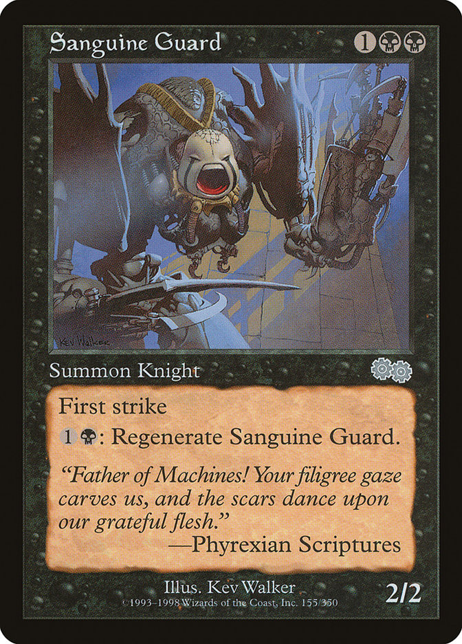 Sanguine Guard [Urza's Saga] - Magic: The Gathering - Card Brawlers | Quebec | Canada |