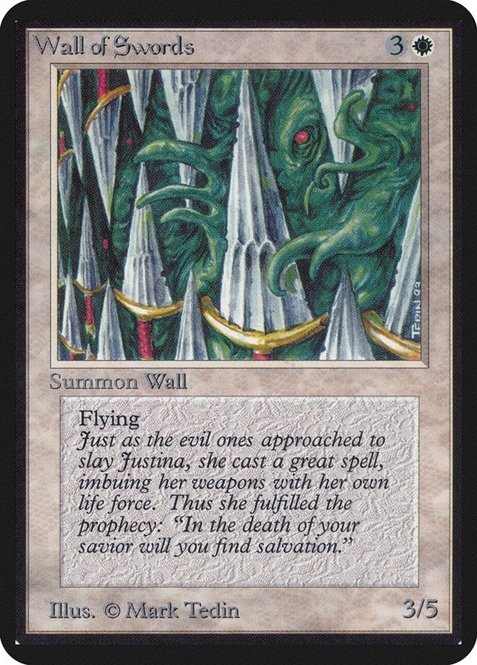 Wall of Swords [Alpha Edition] - Magic: The Gathering - Card Brawlers | Quebec | Canada |