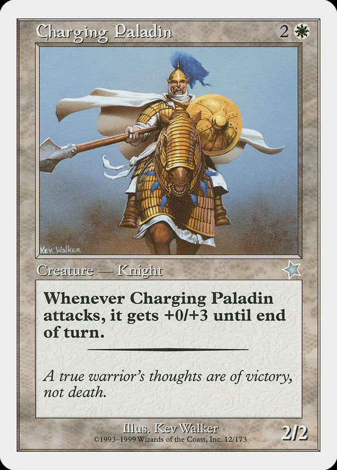 Charging Paladin [Starter 1999] - Magic: The Gathering - Card Brawlers | Quebec | Canada |