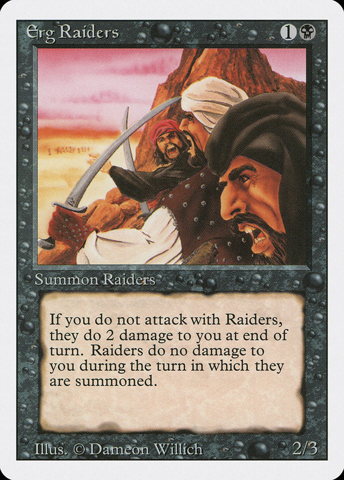 Erg Raiders [Revised Edition] - Magic: The Gathering - Card Brawlers | Quebec | Canada |