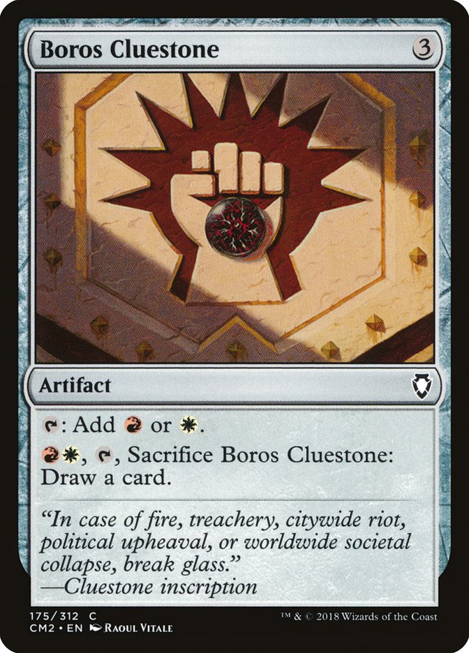 Boros Cluestone [Commander Anthology Volume II] - Magic: The Gathering - Card Brawlers | Quebec | Canada |