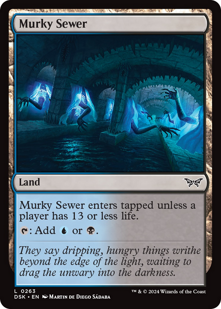 Murky Sewer [Duskmourn: House of Horror] - Magic: The Gathering - Card Brawlers | Quebec | Canada |
