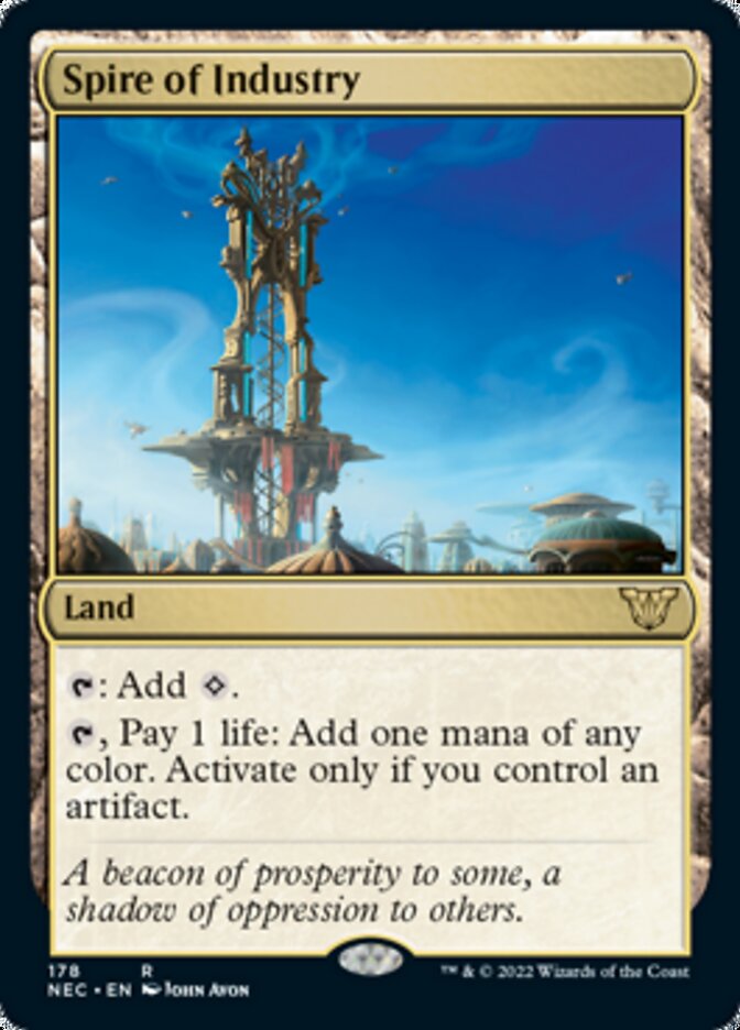 Spire of Industry [Kamigawa: Neon Dynasty Commander] - Magic: The Gathering - Card Brawlers | Quebec | Canada |
