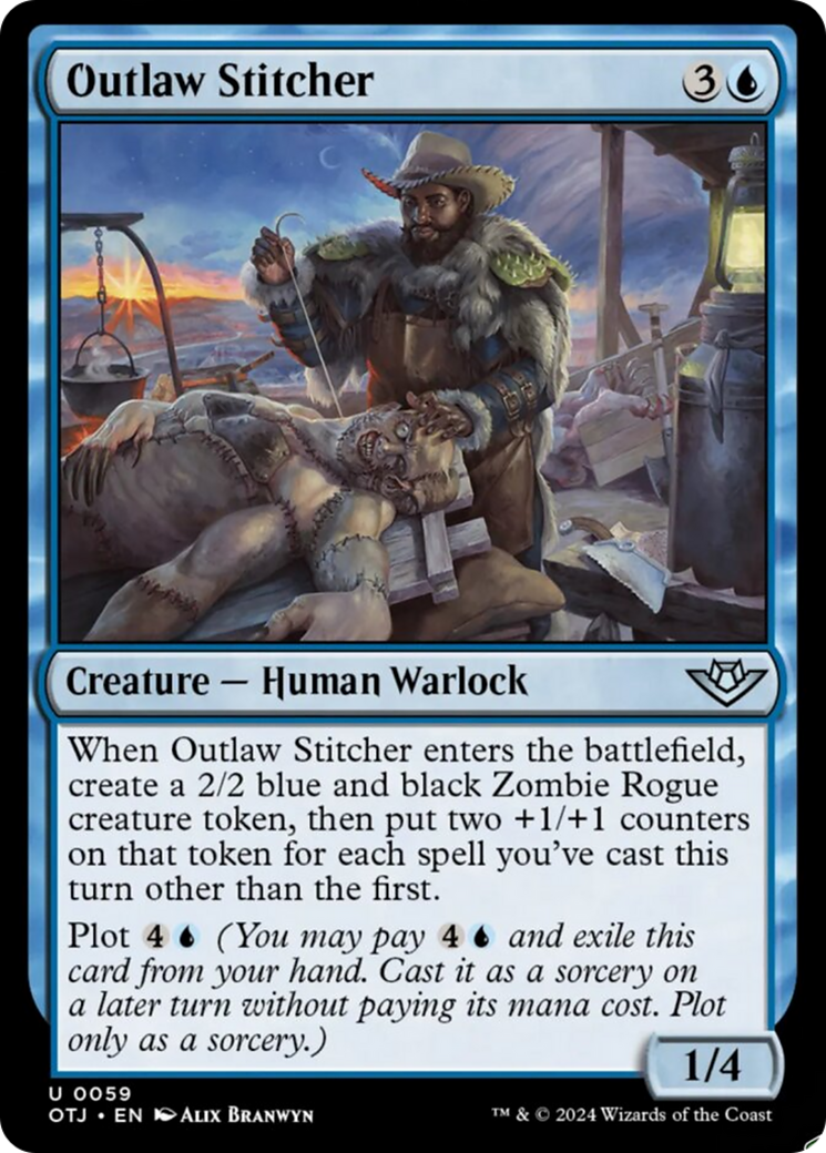 Outlaw Stitcher [Outlaws of Thunder Junction] - Magic: The Gathering - Card Brawlers | Quebec | Canada |