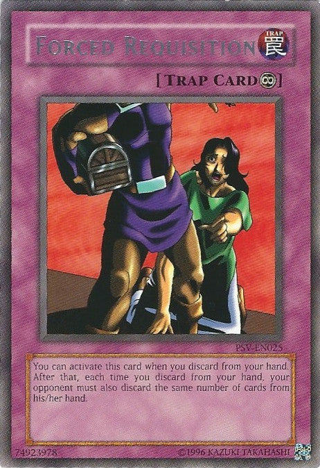 Forced Requisition [PSV-EN025] Rare - Yu-Gi-Oh! - Card Brawlers | Quebec | Canada |