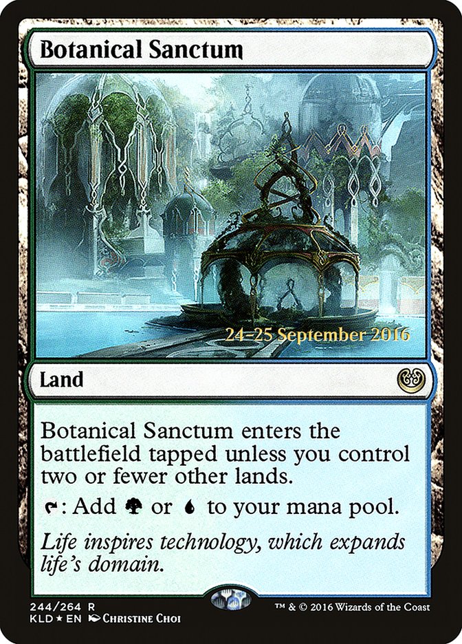 Botanical Sanctum [Kaladesh Prerelease Promos] - Magic: The Gathering - Card Brawlers | Quebec | Canada |