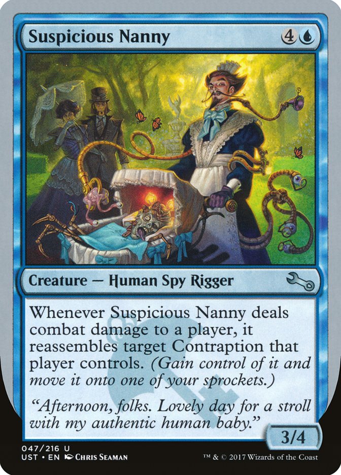 Suspicious Nanny [Unstable] - Magic: The Gathering - Card Brawlers | Quebec | Canada |