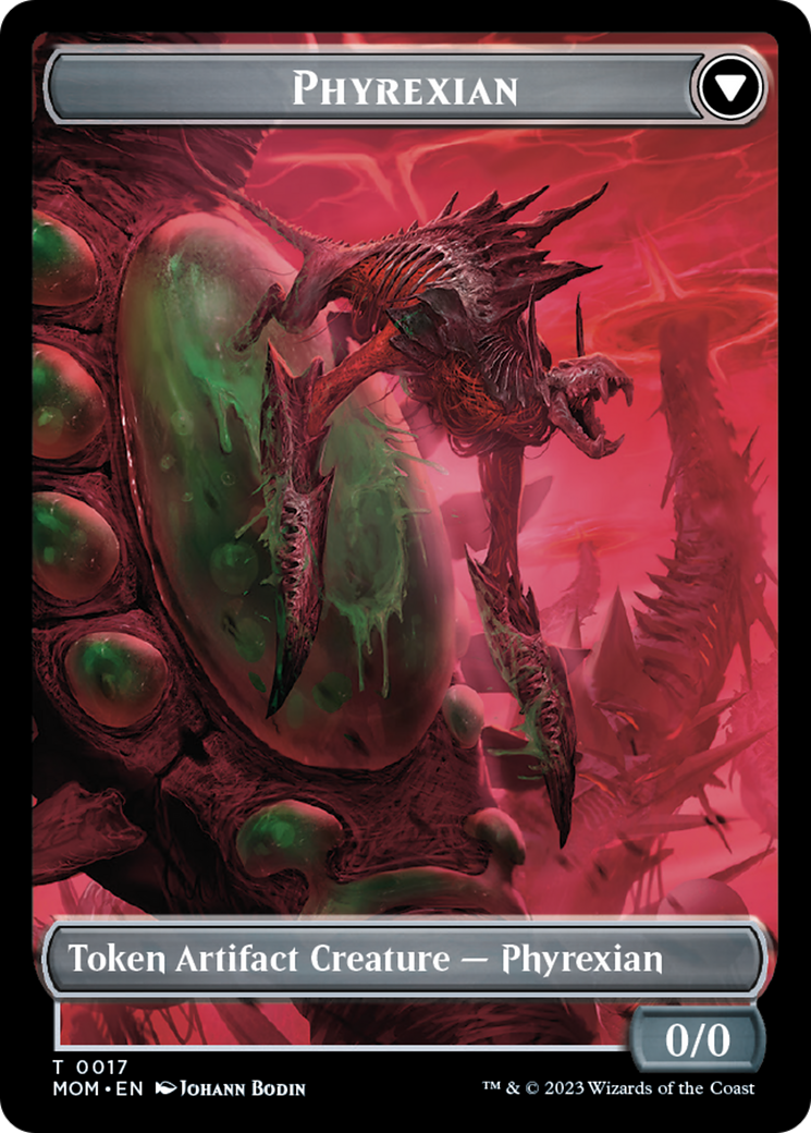 Incubator // Phyrexian (17) Double-Sided Token [March of the Machine Tokens] - Magic: The Gathering - Card Brawlers | Quebec | Canada |