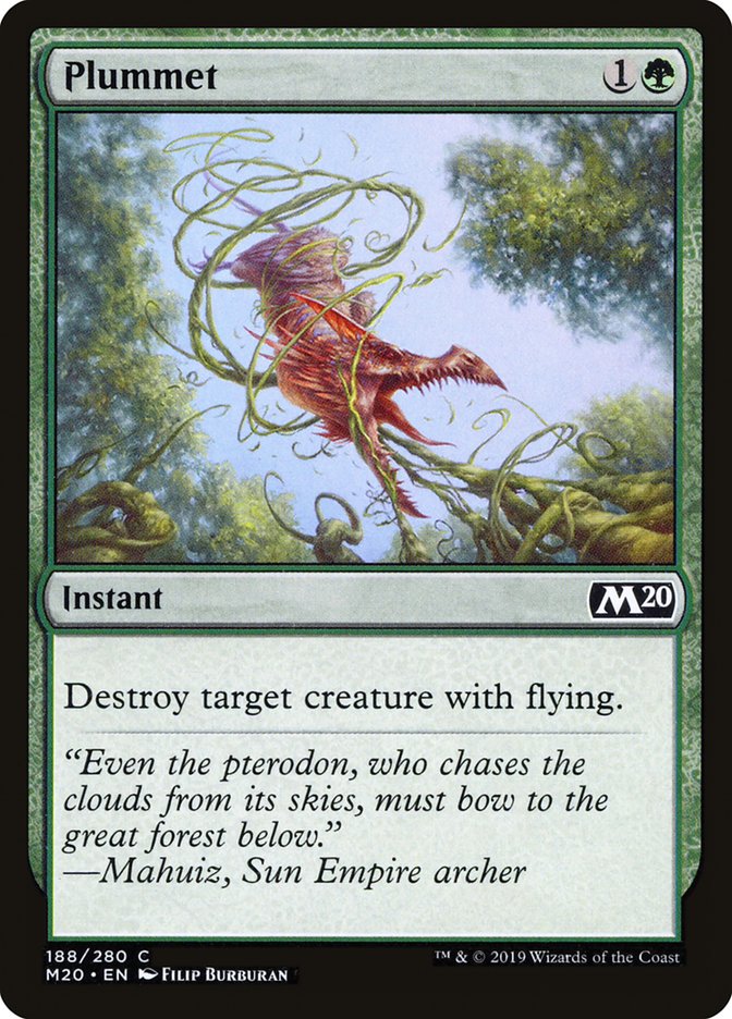 Plummet [Core Set 2020] - Magic: The Gathering - Card Brawlers | Quebec | Canada |