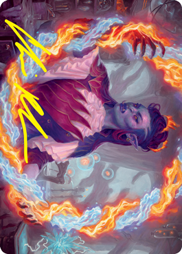 Rootha, Mercurial Artist Art Card (Gold-Stamped Signature) [Strixhaven: School of Mages Art Series] - Magic: The Gathering - Card Brawlers | Quebec | Canada |
