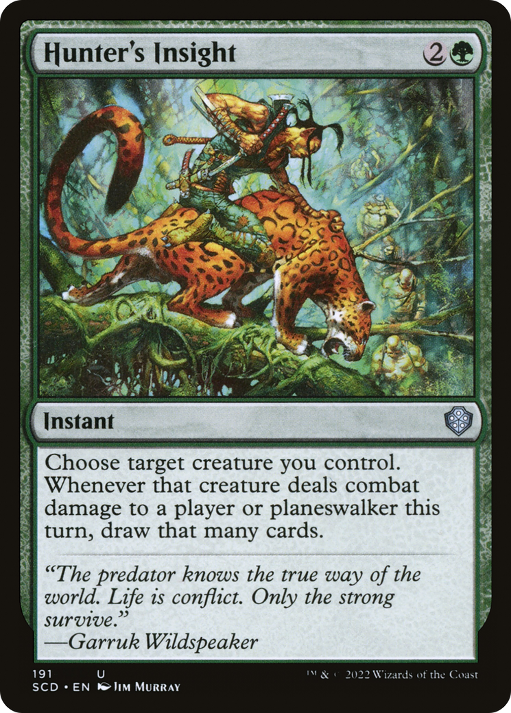 Hunter's Insight [Starter Commander Decks] - Magic: The Gathering - Card Brawlers | Quebec | Canada |
