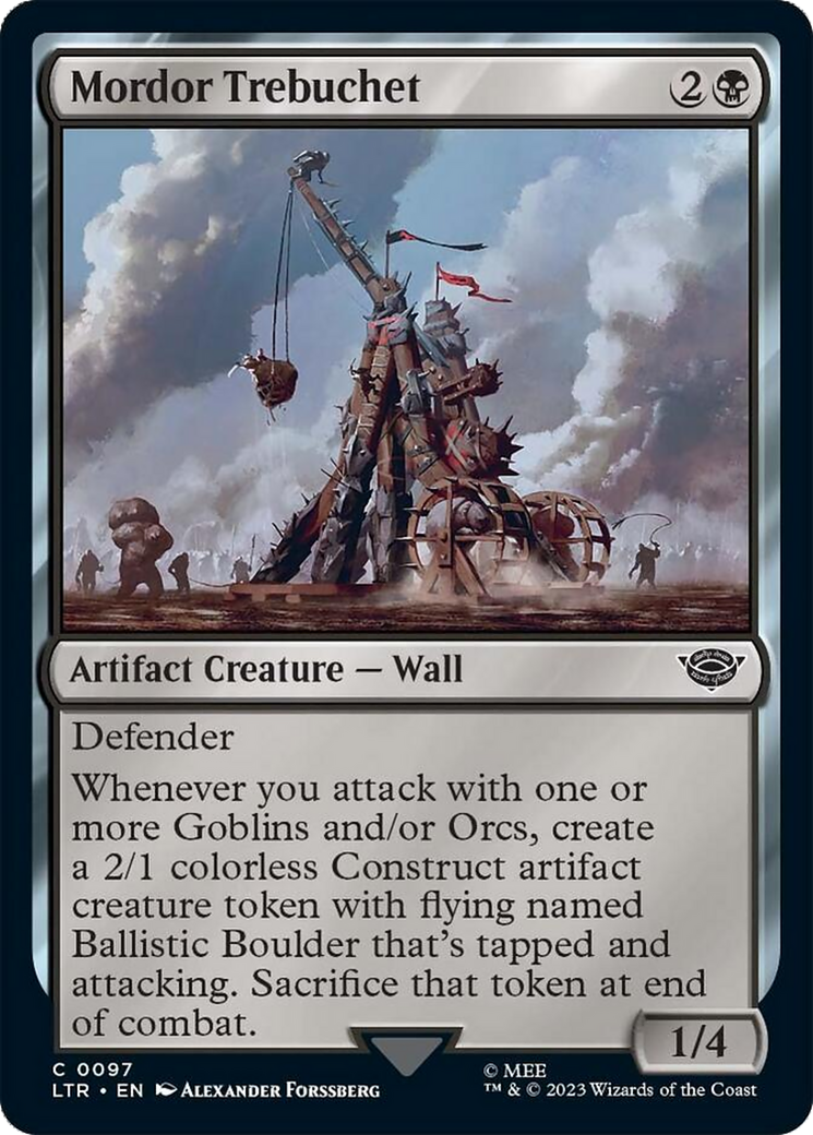 Mordor Trebuchet [The Lord of the Rings: Tales of Middle-Earth] - Magic: The Gathering - Card Brawlers | Quebec | Canada |