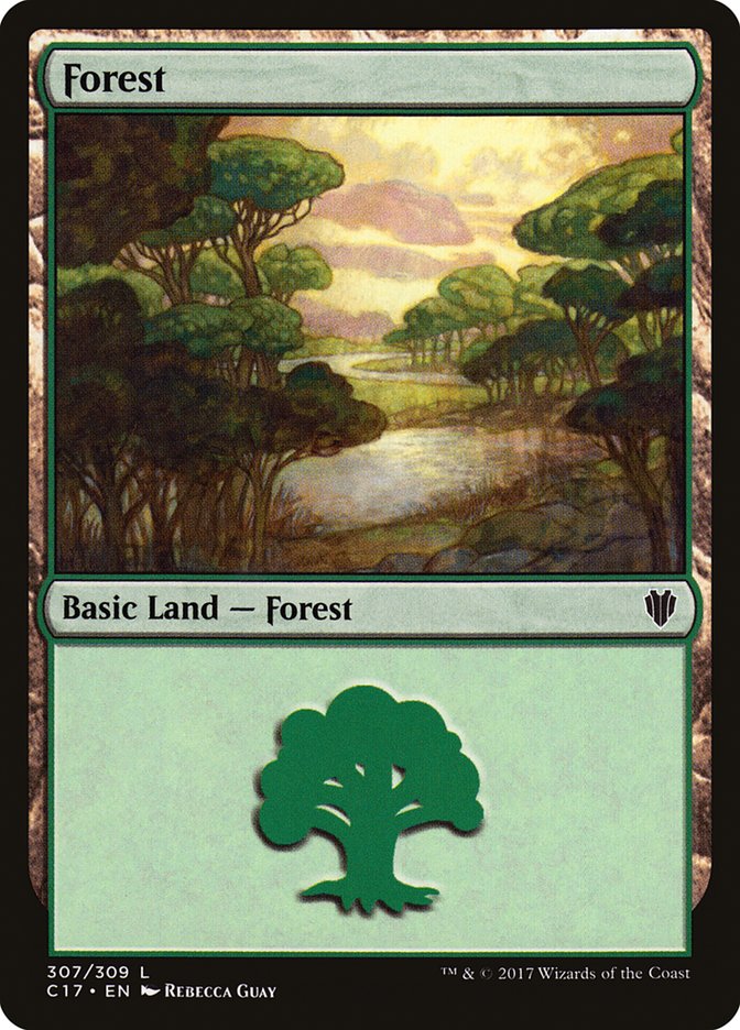 Forest (307) [Commander 2017] - Magic: The Gathering - Card Brawlers | Quebec | Canada |