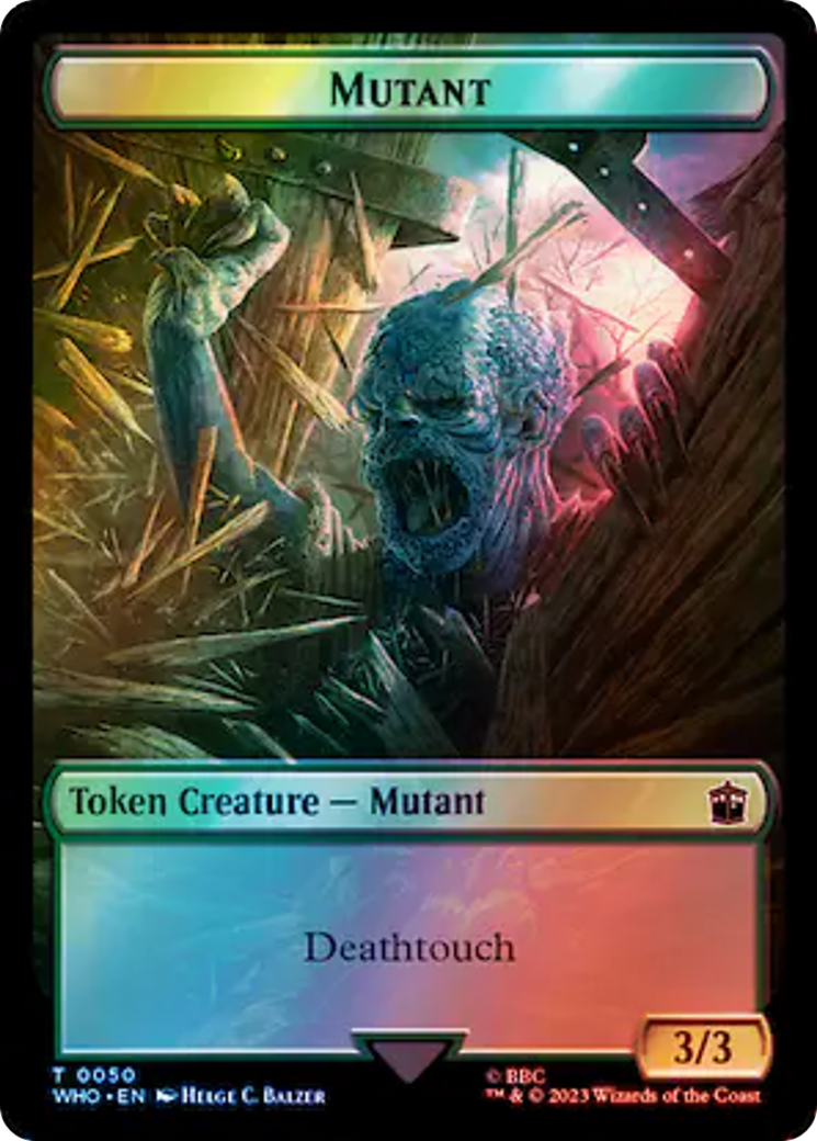 Copy // Mutant Double-Sided Token (Surge Foil) [Doctor Who Tokens] - Magic: The Gathering - Card Brawlers | Quebec | Canada |