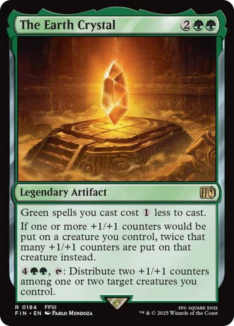 The Earth Crystal [FINAL FANTASY] - Magic: The Gathering - Card Brawlers | Quebec | Canada |