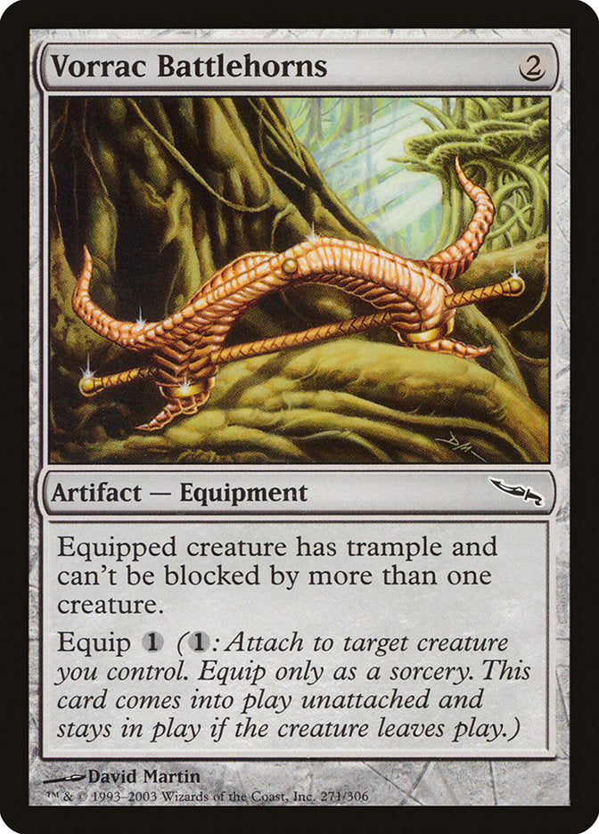 Vorrac Battlehorns [Mirrodin] - Magic: The Gathering - Card Brawlers | Quebec | Canada |