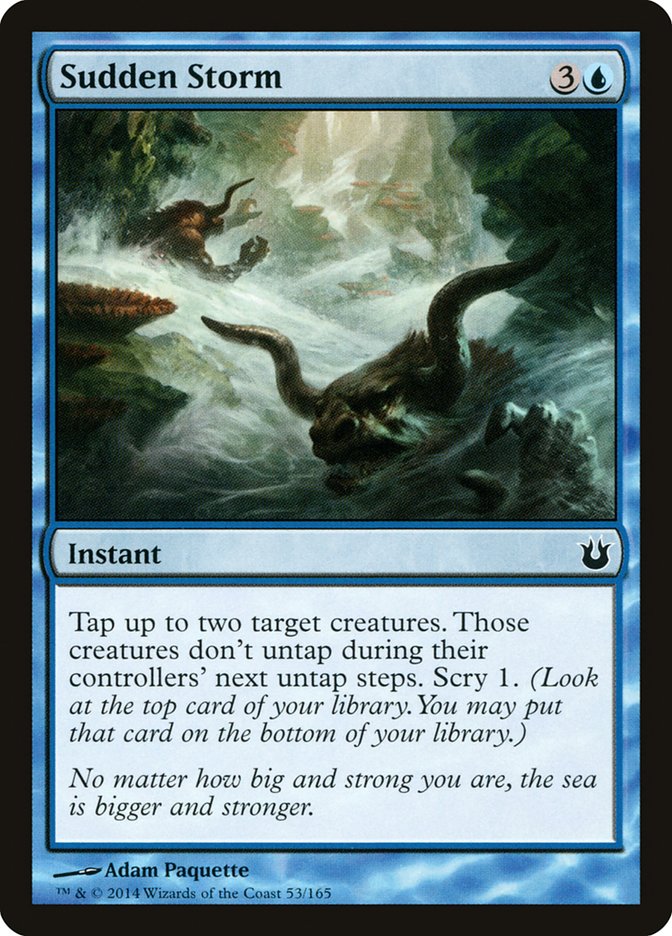 Sudden Storm [Born of the Gods] - Magic: The Gathering - Card Brawlers | Quebec | Canada |