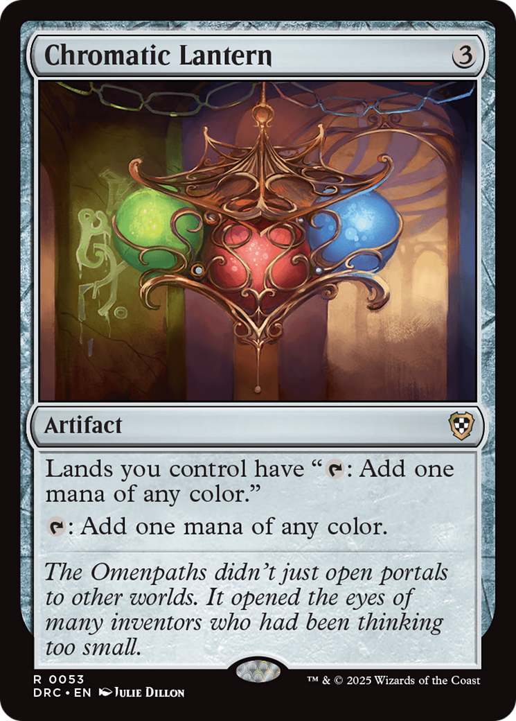 Chromatic Lantern [Aetherdrift Commander] - Magic: The Gathering - Card Brawlers | Quebec | Canada |