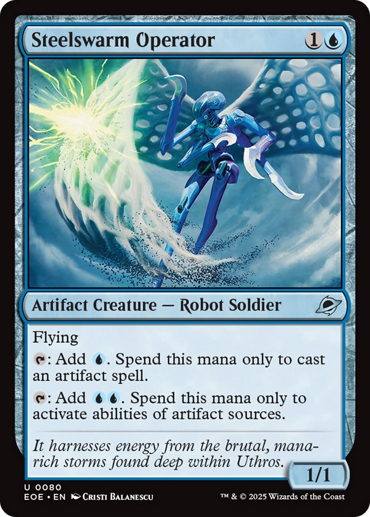 Steelswarm Operator [Edge of Eternities] - Magic: The Gathering - Card Brawlers | Quebec | Canada |