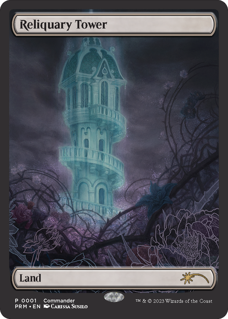 Reliquary Tower (Full Art) [MagicFest 2023] - Magic: The Gathering - Card Brawlers | Quebec | Canada |