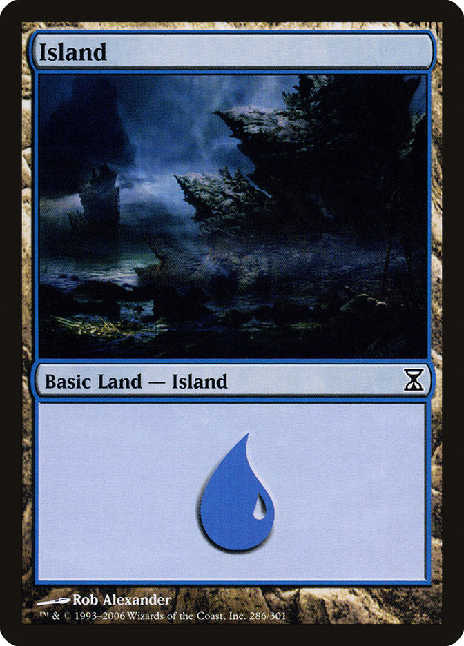 Island (286) [Time Spiral] - Magic: The Gathering - Card Brawlers | Quebec | Canada |