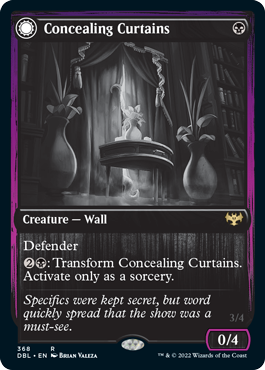 Concealing Curtains // Revealing Eye [Innistrad: Double Feature] - Magic: The Gathering - Card Brawlers | Quebec | Canada |