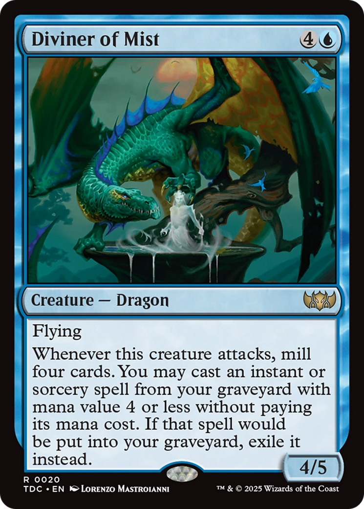 Diviner of Mist [Tarkir: Dragonstorm Commander] - Magic: The Gathering - Card Brawlers | Quebec | Canada |