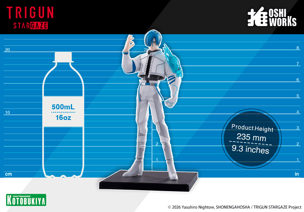 Kotobukiya - Oshi Worls - Trigun Stampede - Legato Bluesummers - (PREORDER) February 28, 2027