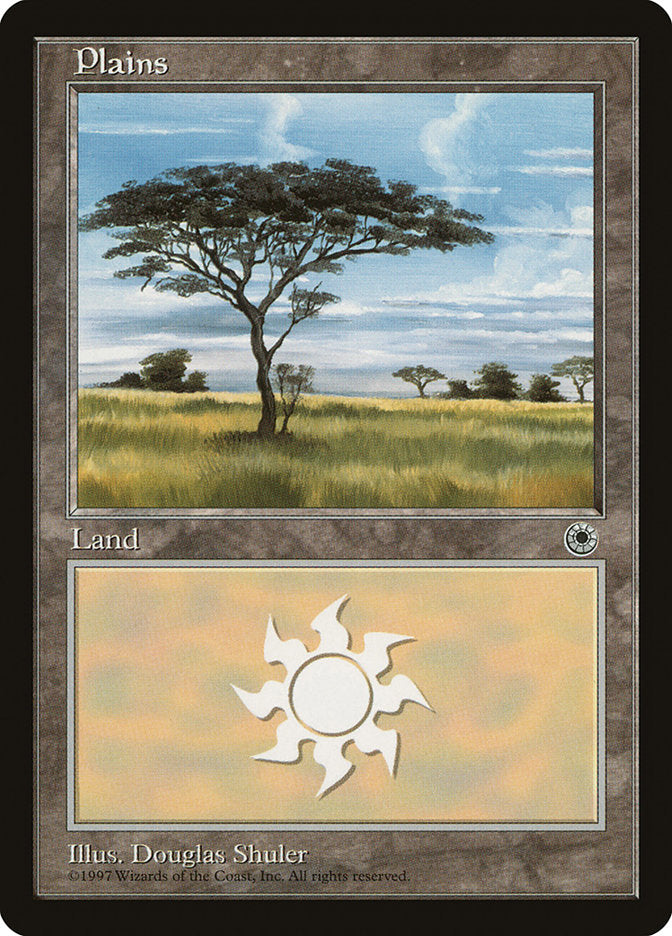 Plains (No Flowers / Closest Tree on Left) [Portal] - Magic: The Gathering - Card Brawlers | Quebec | Canada |