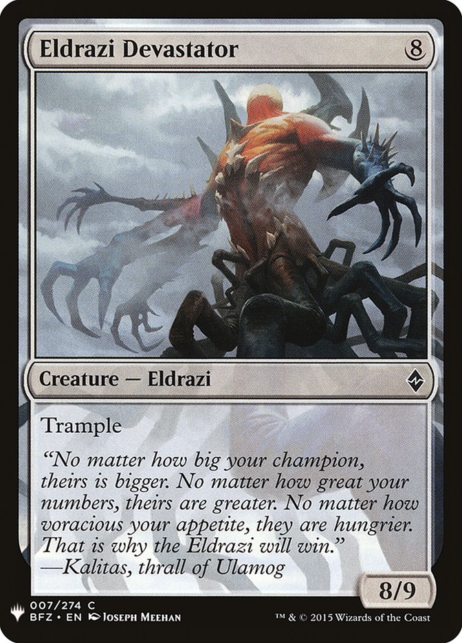 Eldrazi Devastator [Mystery Booster] - Magic: The Gathering - Card Brawlers | Quebec | Canada |
