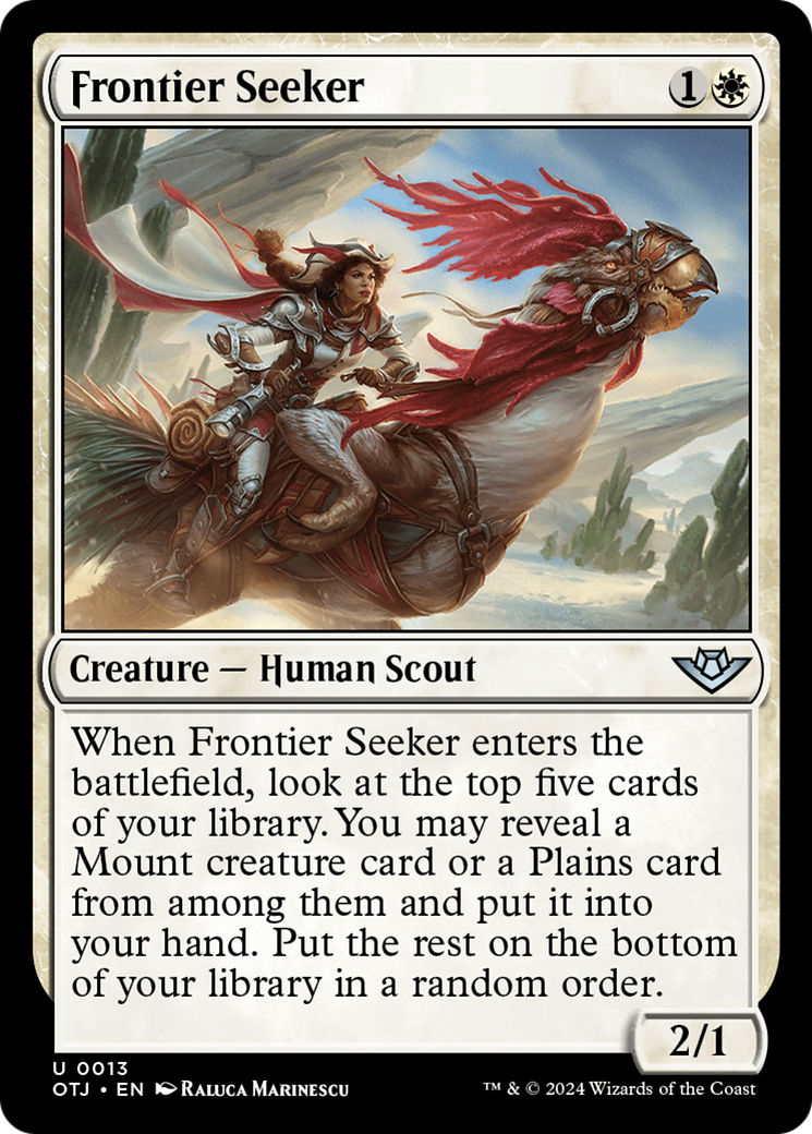 Frontier Seeker [Outlaws of Thunder Junction] - Magic: The Gathering - Card Brawlers | Quebec | Canada |