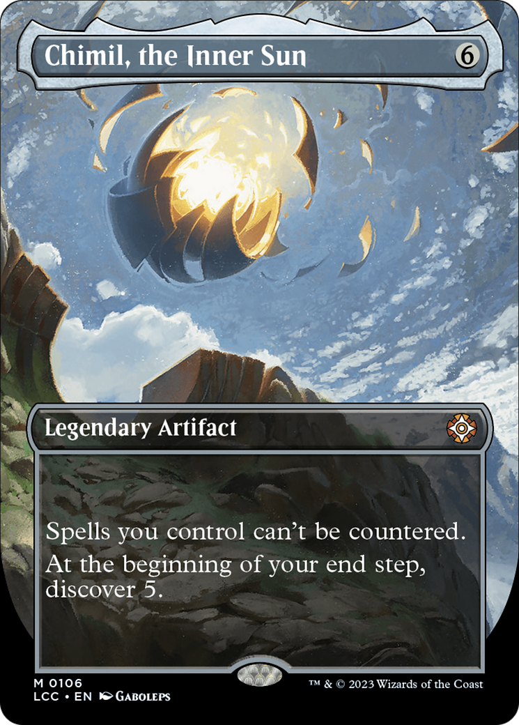 Chimil, the Inner Sun (Borderless) [The Lost Caverns of Ixalan Commander] - Magic: The Gathering - Card Brawlers | Quebec | Canada |