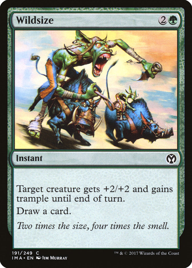 Wildsize [Iconic Masters] - Magic: The Gathering - Card Brawlers | Quebec | Canada |