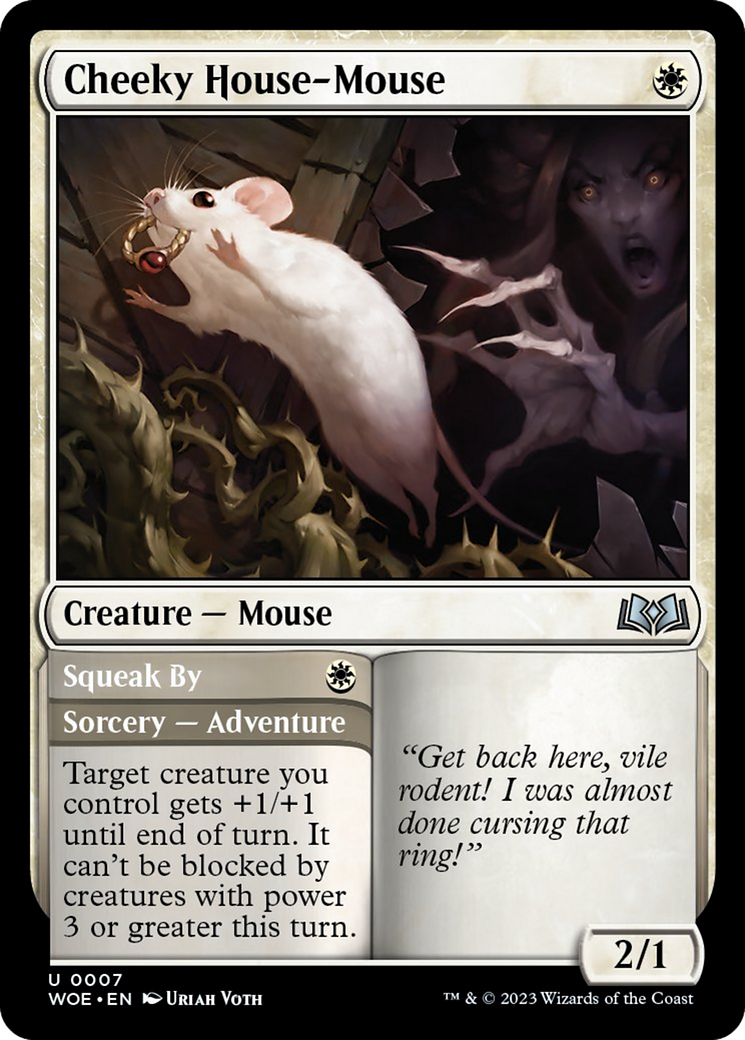 Cheeky House-Mouse [Wilds of Eldraine] - Magic: The Gathering - Card Brawlers | Quebec | Canada |