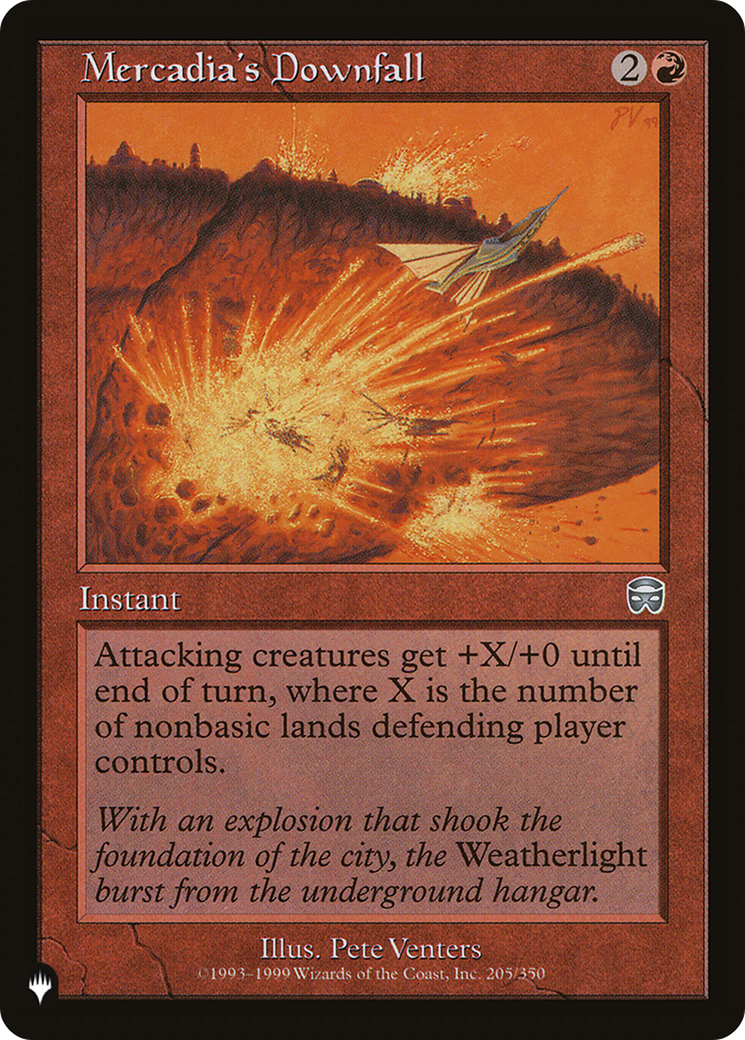 Mercadia's Downfall [The List] - Magic: The Gathering - Card Brawlers | Quebec | Canada |