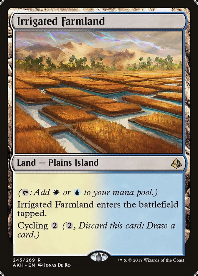 Irrigated Farmland [Amonkhet] - Magic: The Gathering - Card Brawlers | Quebec | Canada |