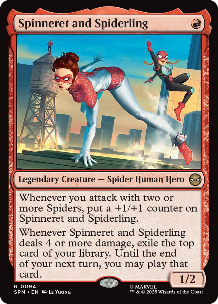 Spinneret and Spiderling [Marvel's Spider-Man] - Magic: The Gathering - Card Brawlers | Quebec | Canada |
