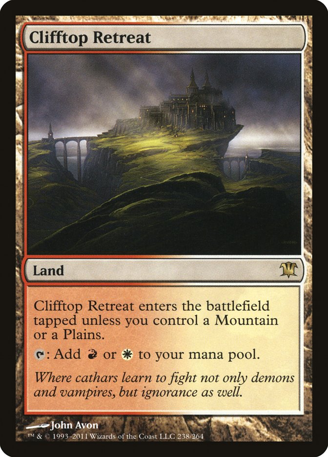 Clifftop Retreat [Innistrad] - Magic: The Gathering - Card Brawlers | Quebec | Canada |