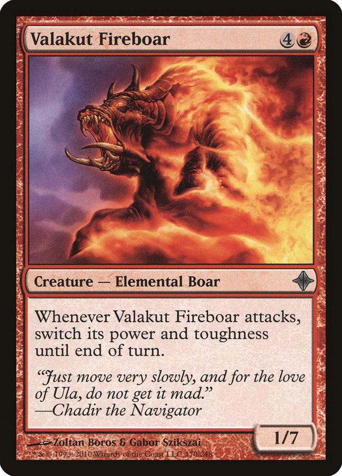 Valakut Fireboar [Rise of the Eldrazi] - Magic: The Gathering - Card Brawlers | Quebec | Canada |