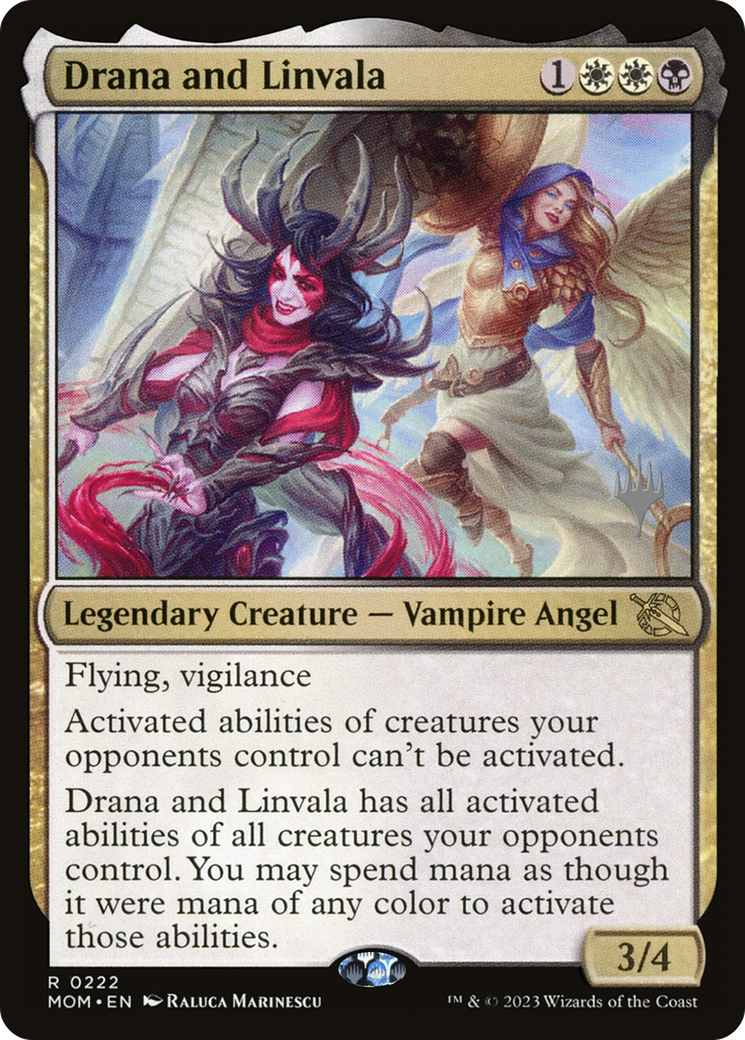 Drana and Linvala (Promo Pack) [March of the Machine Promos] - Magic: The Gathering - Card Brawlers | Quebec | Canada |