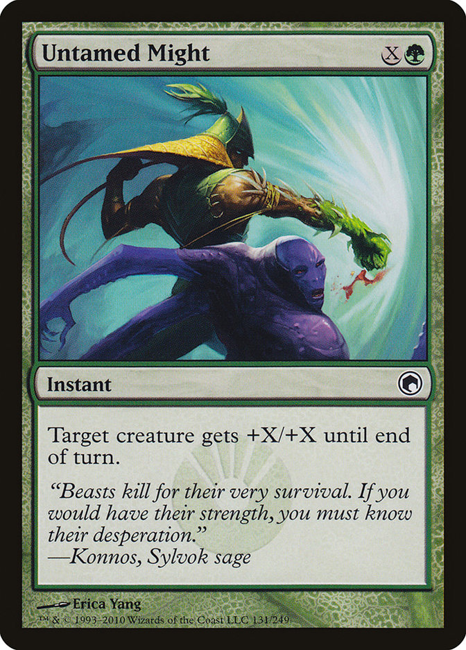 Untamed Might [Scars of Mirrodin] - Magic: The Gathering - Card Brawlers | Quebec | Canada |
