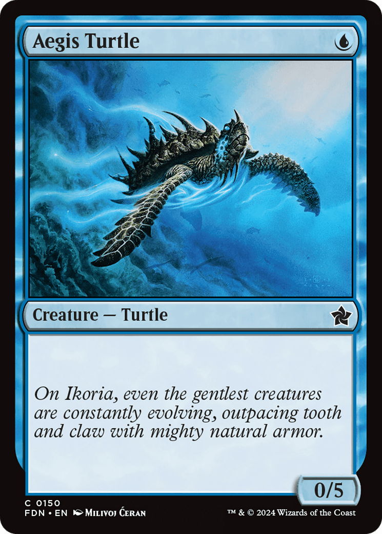 Aegis Turtle [Foundations] - Card Brawlers
