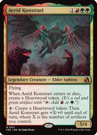 Aerid Konstrari (FRA-121) - Reality Fracture - Card Brawlers